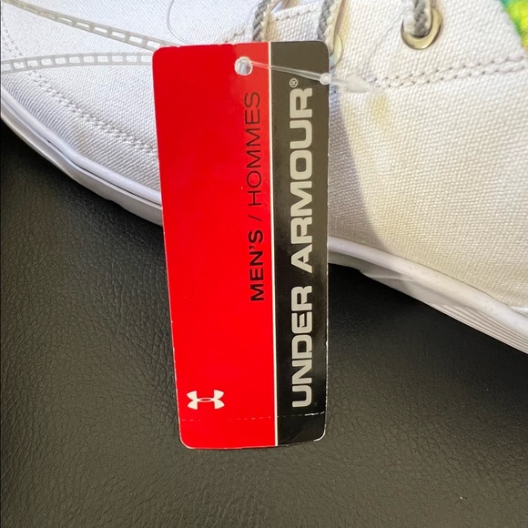 SOLD Mens size 10 UA Street Encounter slip on boat shoes sneakers Under Armour - Picture 10 of 11